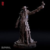 Bandit Silas Blackthorn is the Leader of the Night Shadow Riders Figure (Unpainted)