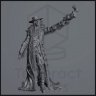 Bandit Silas Blackthorn is the Leader of the Night Shadow Riders Figure (Unpainted)