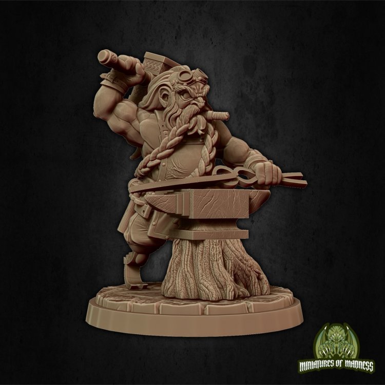 Galnsdrof Steelbreaker Figure (Unpainted)