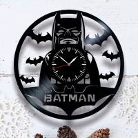 Handmade DC Comics - The Lego Batman Vinyl Clock Wall
