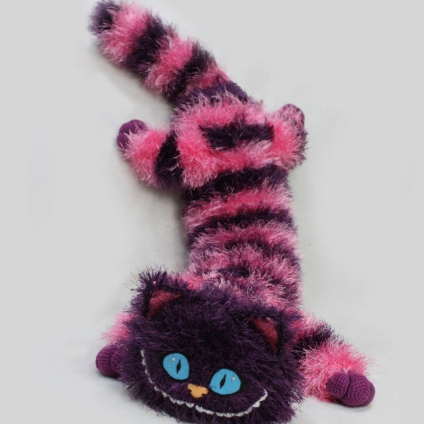 Alice in Wonderland - Cheshire Cat (Purple Pink) Plush Toy