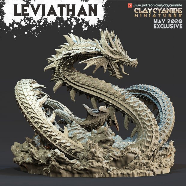 Leviathan Figure (Unpainted)