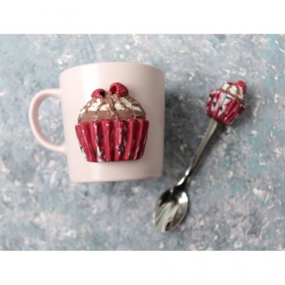 Cupcake V.2 Mug And Spoon