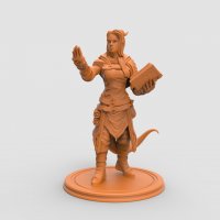 Tiefling adept Figure (Unpainted)