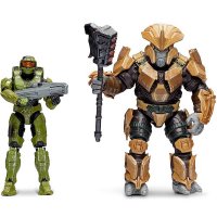 Jazwares Toys Halo: World of Halo - Master Chief vs. Brute Chieftain Set