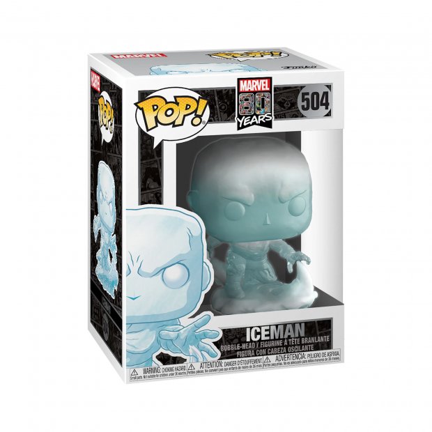Funko Pop: Marvel 80th - First Appearance Iceman Figure