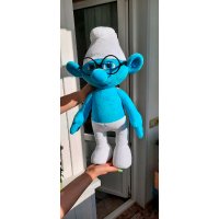 The Smurfs - Brainy Smurf (60cm) Plush Toy