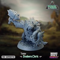 Tuotar - Seaborn Cleric Figure (Unpainted)