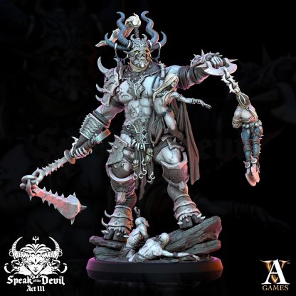 Ordos-Hagal, demon tormentor Figure (Unpainted)