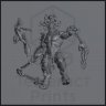 Ordos-Hagal, demon tormentor Figure (Unpainted)