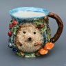 Forest Hedgehog Decorative Mug