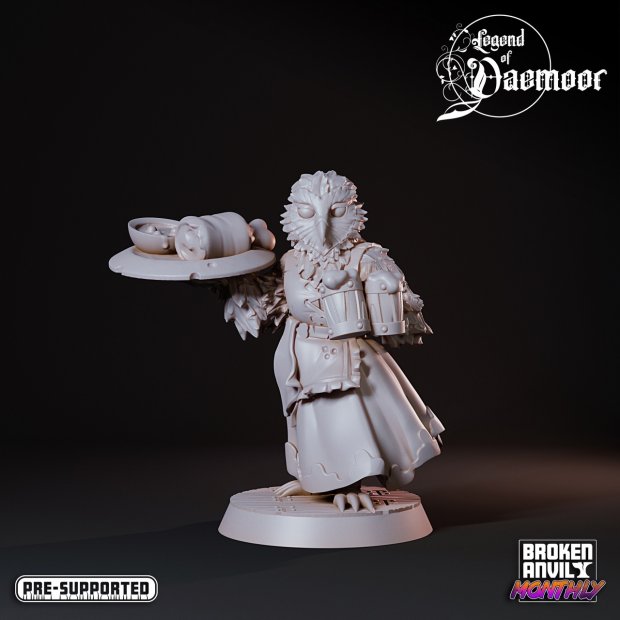 Sovlin waiter Figure (Unpainted)