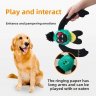 Gorilla Squeaky Dog Toy (Red)
