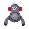 Gorilla Squeaky Dog Toy (Red)
