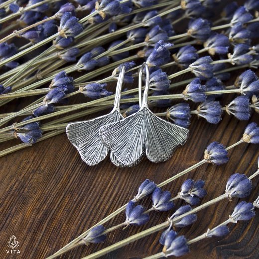 Ginkgo Earrings