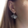 Ginkgo Earrings