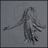 Keldron is the Vanguard of the Sun, a Human Paladin Figure (Unpainted)