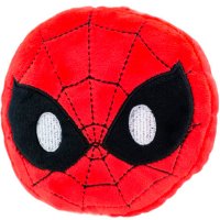 Buckle-Down Spider-Man - Face Emoji Dog Toy Plush (with sound)