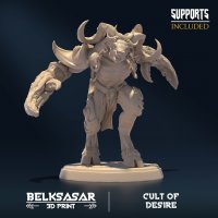 Angry Minotaur-Crab Figure (Unpainted)