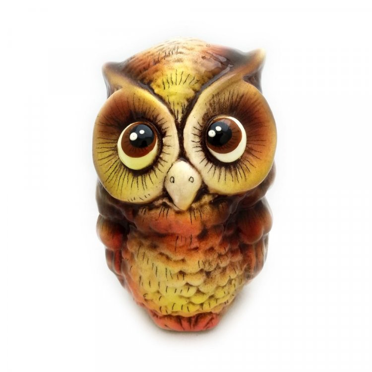 Timid Owl Figure