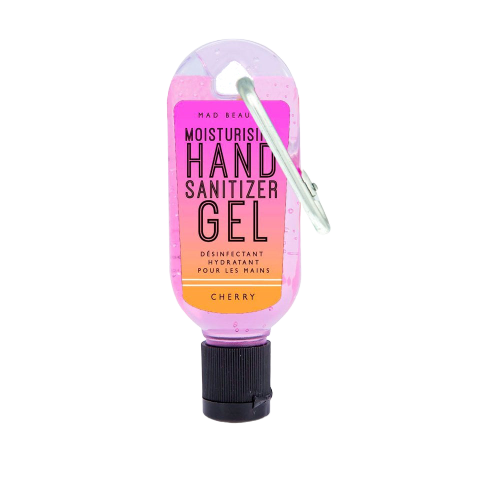MAD Beauty Neon - Cherry Clip & Hand Sanitizer