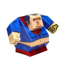 Fatman - Superman DIY Paper Craft Kit