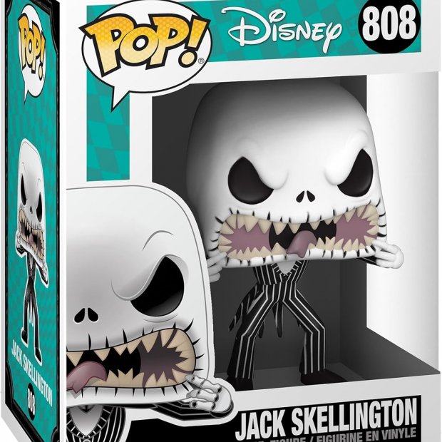 Funko Pop Disney: The Nightmare Before Christmas - Jack Skellington (Scary Face) Figure