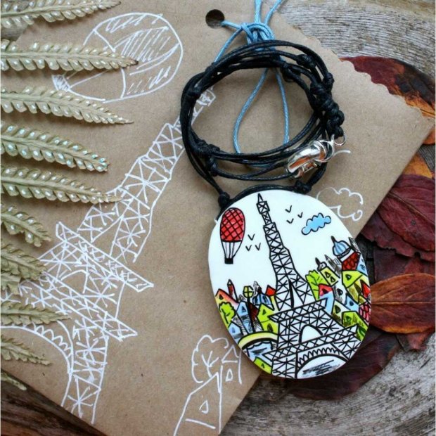 Window to Paris Necklace