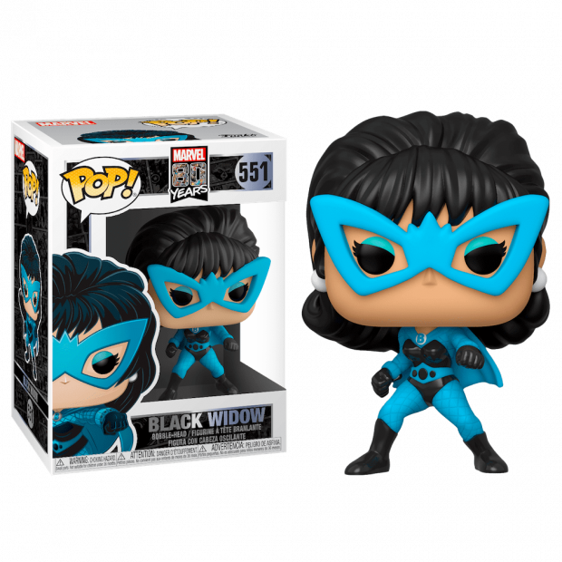 Funko Pop: Marvel 80th - First Appearance Black Widow Figure