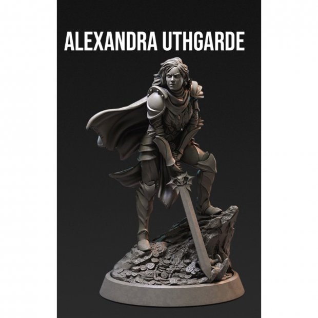 Alexandra Uthgarde Figure (Unpainted)