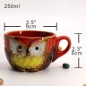 Owl Set of 4 Mug
