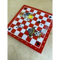 Handmade Detectives (Red) Everyday Chess