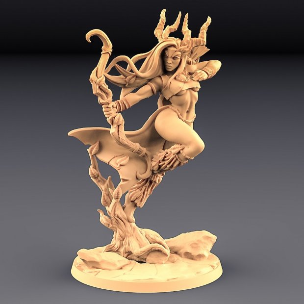 Great Marksman Meiya Figure (Unpainted)