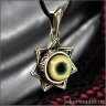 Magicians' Star with Lion's Eye Pendant