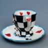 Queen of Hearts Coffee Cup Set