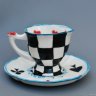 Queen of Hearts Coffee Cup Set