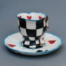 Queen of Hearts Coffee Cup Set