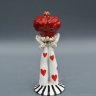 Porcelain Queen & Mad Hatter Figurine Set