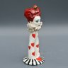 Porcelain Queen & Mad Hatter Figurine Set