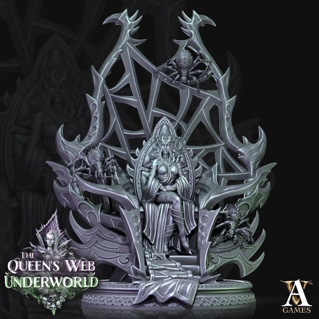 Queen Lafar Iranatha Figure (Unpainted)