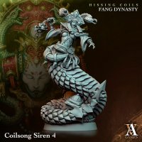 Naga-Cleric, the Siren of the Hissing Spiral Figure (Unpainted)