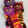 Cheshire Cat (Maroon Yellow) Plush Toy