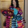 Cheshire Cat (Maroon Yellow) Plush Toy