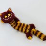 Cheshire Cat (Maroon Yellow) Plush Toy