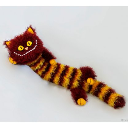 Alice in Wonderland - Cheshire Cat (Maroon Yellow) Plush Toy