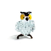 Transparent Owl Figure