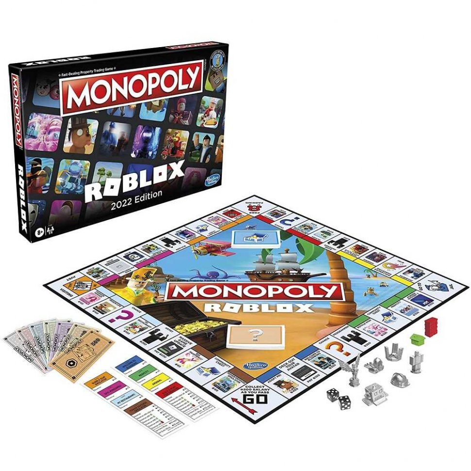 Hasbro Monopoly: Roblox 2022 Edition Board Game Buy on G4SKY.net