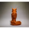 Sitting Fox 3D Building Set