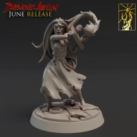 Chained Sorceress Figure (Unpainted)