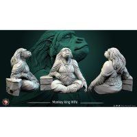 Monkey King Wife Figure (Unpainted)